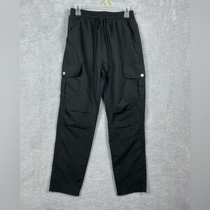 Black cargo pants